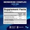 Berberine with Ceylon Cinnamon 1500mg - 240 Vegetarian Capsules - 2 of 4