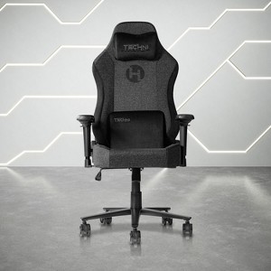 Racxily Sport TSF65C Fabric Memory Foam Gaming Chair – Black - 1 of 4