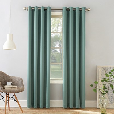 Sun Zero Room Darkening Lazlo Grommet Curtain Panel