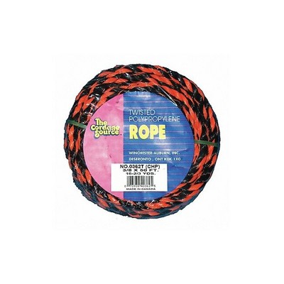 Manufacturer Varies  Gen. Purpose Utility Rope,3/8"Dia.x50' L 362T-WA