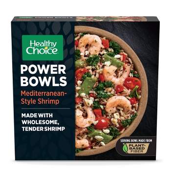 Healthy Choice Frozen Power Bowls Mediterranean Style Shrimp - 10oz