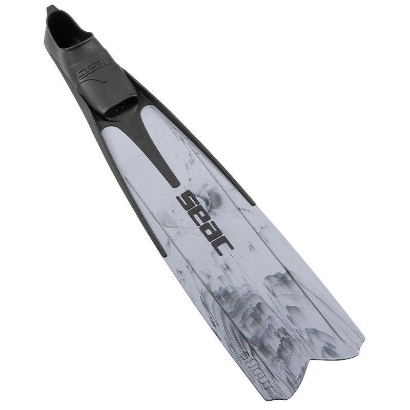 SEAC Shout Camo Long Free Diving Soft and Powerful Fins for Spearfishing, 1 of 5