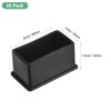 Unique Bargains Rectangle PVC Durable Anti-Slip Furniture Leg Caps - 3 of 4