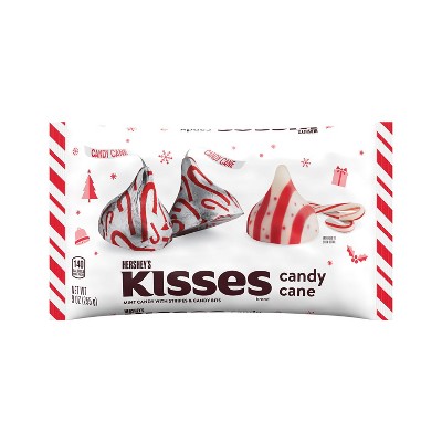 Hershey's Kisses Holiday Candy Cane Foils - 9oz