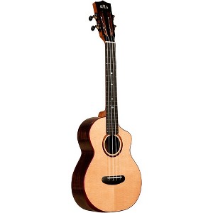 Kala Contour Series All-Solid Spruce-Rosewood Tenor Ukulele Natural - 1 of 4