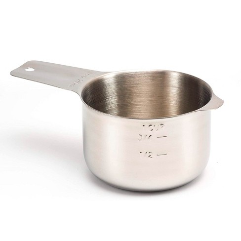 2lb Depot Stainless Steel Measuring Cup - 240 ml - Silver