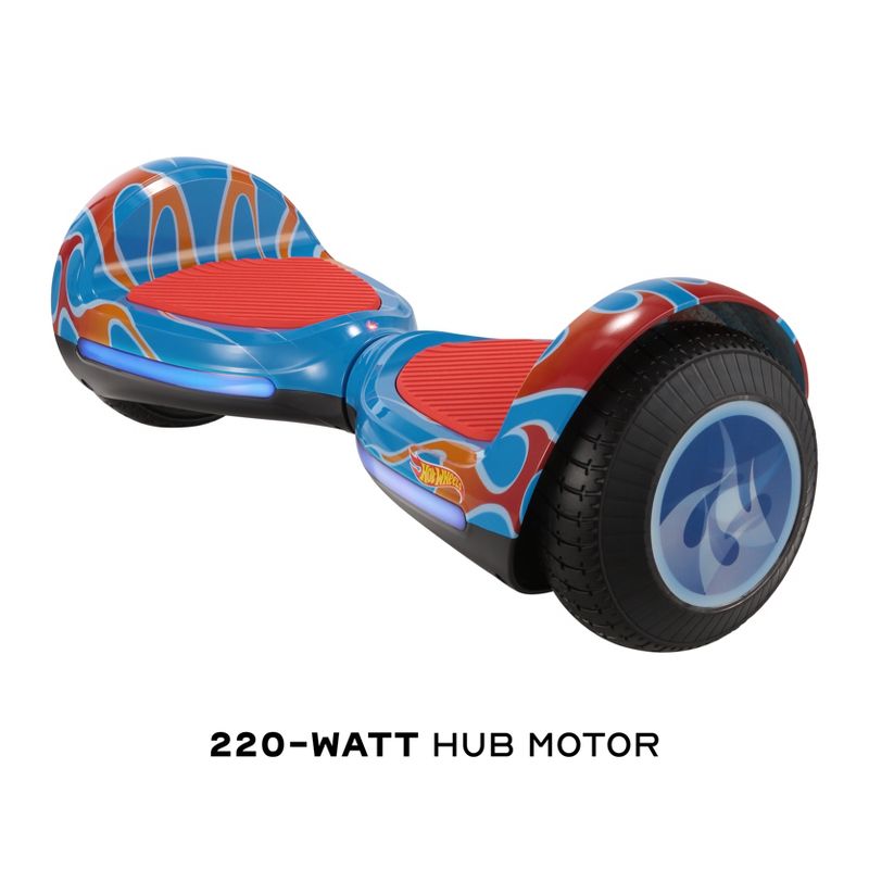 Hot Wheels Hoverboard with Light Up Wheels, 4 of 8
