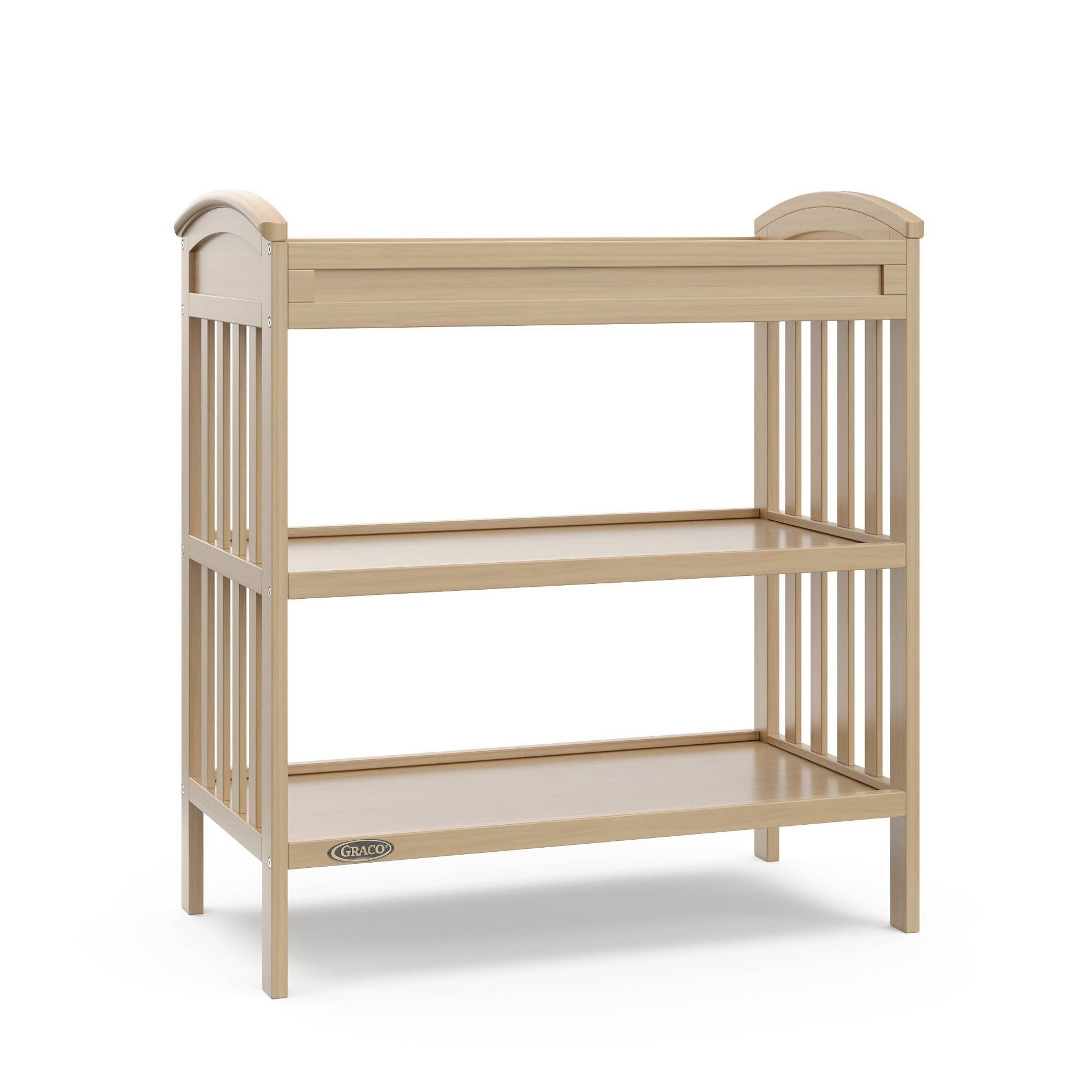 Graco Benton Changing Table with Water-Resistant Changing Pad - Driftwood