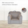 Kids Sofa Toddler Chair,Kids Armchair,Sofa Chair,Toddler Couch with Footstool, Upholstered Couch,Armrest Sofa Chair for Toddlers - 4 of 4