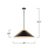 Artcraft Lighting Baltic 3 - Light Pendant in  Black/Brushed Brass - 2 of 4