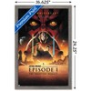 Trends International Star Wars: The Phantom Menace - 25th Anniversary One Sheet Framed Wall Poster Prints - 3 of 4