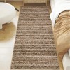 Modern Farmhouse Area Rugs Machine Washable Printed Braid Accent Carpet with Non-Slip Backing Stain Resistant Floor Carpet Soft Low Pile Rugs - 2 of 4