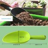 Plastic Soil Shovel Spoon Teaspoons Plastic Shovel Garden Tools Bucket Shovel Potted Cultivation Cylinder Mini Fleshy Plant Soil Spade Shovel - 2 of 4