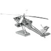 Model Kit Boeing AH-64 Apache Attack Helicopter (Moderate Difficulty) Steel Model by Metal Earth - 4 of 4