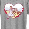 Women's - Wizard of Oz - Dorothy and Toto Heart Short Sleeve Graphic T-Shirt - 2 of 4