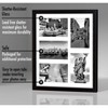 Americanflat Set of 10 Picture Frames with Shatter-Resistant Glass - Gallery Wall Frame Set with Two 8x10 Frames - Signature Collection - Black - 4 of 4