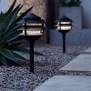 John Timberland Three-Tier Pagoda 11" High Black Modern LED Landscape Path Light - 2 of 4