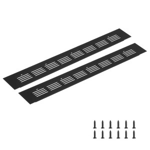 Unique Bargains Rectangle Ventilation Grille, Aluminum - 1 of 3
