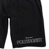 Poltergeist They're Here Men's Black Sleep Pajama Shorts - image 2 of 3