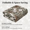 Retro Flower Rugs Non Shedding Modern Washable Area Rug Low Pile Floor Carpet for Nursery Living Room - 4 of 4