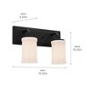 Kichler Lighting Vetivene 2 - Light Vanity in  Natural Brass - 4 of 4