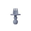 SARO “Nordic” Training Utensil Set: Silicone Ergonomic Spoon & Fork for Baby-Led Weaning & Self-Feeding | Anti-Choke Design - 3 of 3