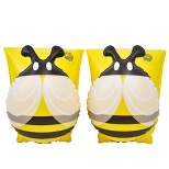 Pool Central Set of 2 Yellow Bee Children's Arm Floats 3-6 years
