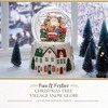 Spode Christmas Village Snow Globe Featuring Santa & Kids - Musical Holiday Snow Globe Decoration with Glass Dome, Light-Up Resin Base - 2 of 4