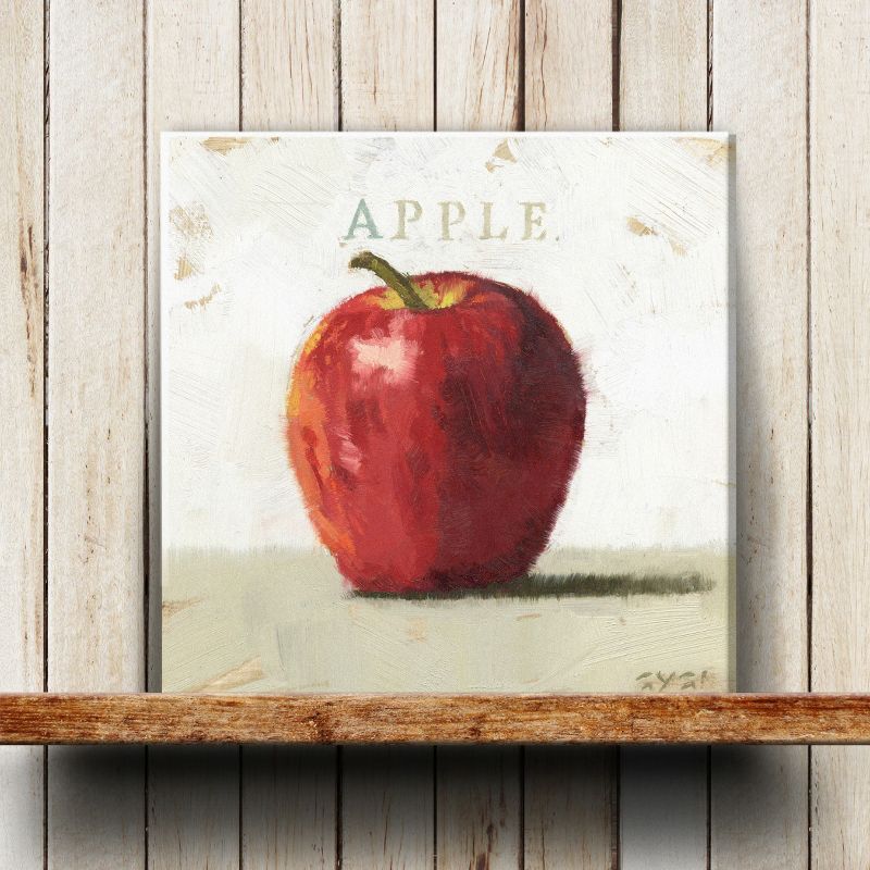 Sullivans Darren Gygi Harvest Apple Giclee Wall Art, Gallery Wrapped, Handcrafted in USA, Wall Art, Wall Decor, Home Décor, Handed Painted, 2 of 4
