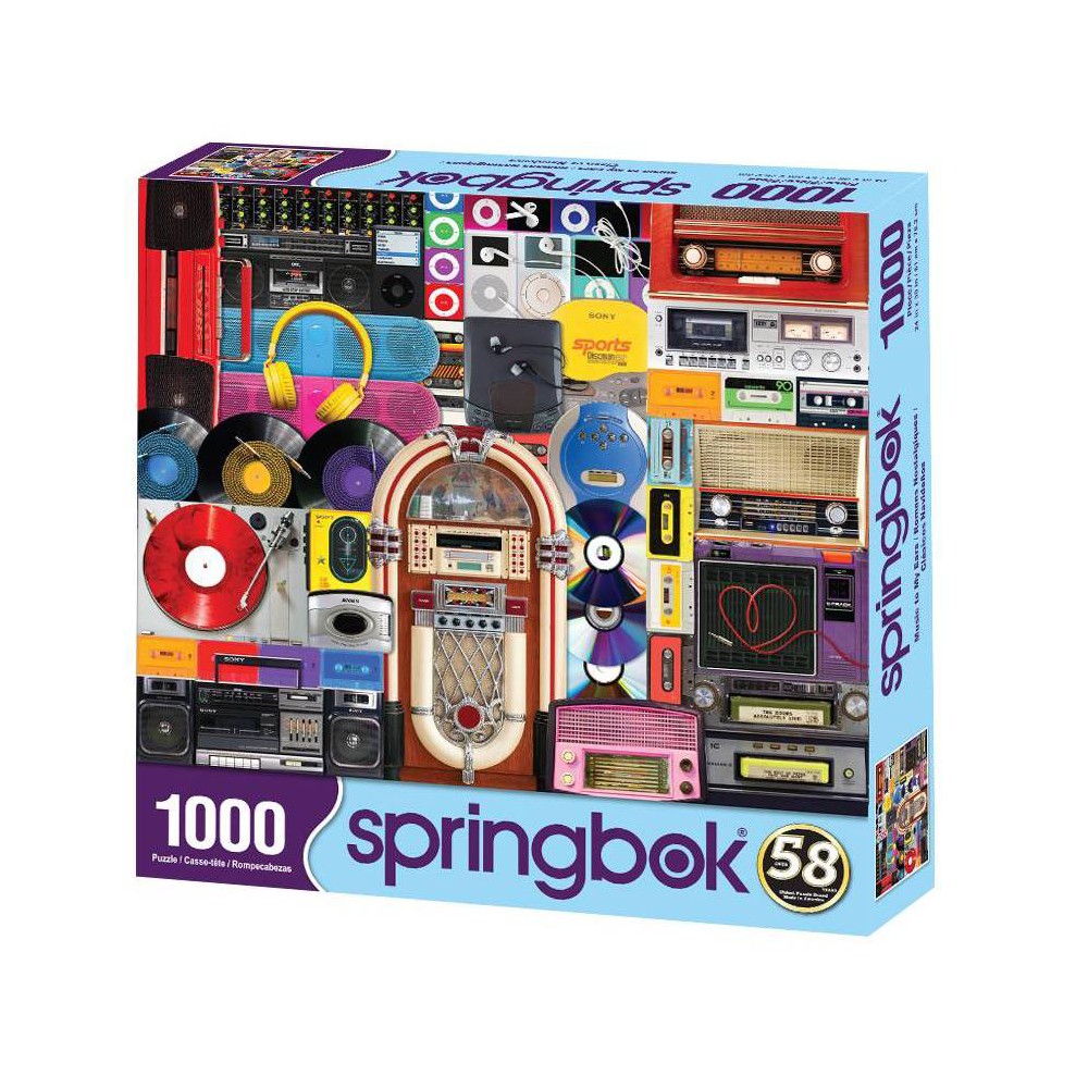 Photos - Jigsaw Puzzle / Mosaic Springbok Music to my Ears Jigsaw Puzzle - 1000pc 