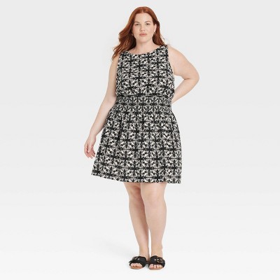 Women's Linen Mini Sundress - Universal Thread™