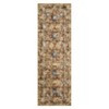 Vintage Oriental Rhombus Printed Rug- Retro Distressed Tone ,Low-Pile,Washable,Non-Slip,Rugs for Living Room,Bedroom, Kitchen - 2 of 4