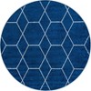 Unique Loom Trellis Frieze Geometric Trellis Indoor Woven Area Rug - 2 of 4