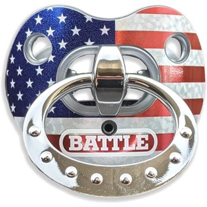 Battle Sports Binky Oxygen Chrome Lip Protector Mouthguard - 1 of 2