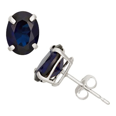 sapphire-white gold