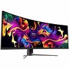 Refurbished: MSI 491CQP QD-OLED 49" DQHD Curved Gaming Monitor, Black - Manufacturer Refurbished - 4 of 4
