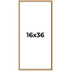 PosterPalooza | Panoramic Classic Modern Gold Frame - UV Acrylic, Foam Board Backing, Hanging Hardware - 2 of 4