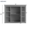 Medicine Cabinet With Mirror,Vanity Countertop With Sink,Toilet Mirror Storage,Vanities And Medicine Cabinets,Shaving Cabinet-The Pop Home - 4 of 4