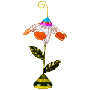 Roman Cotton Candy Petal Flower Crystal Decoration  - 4.5" - 1 of 4