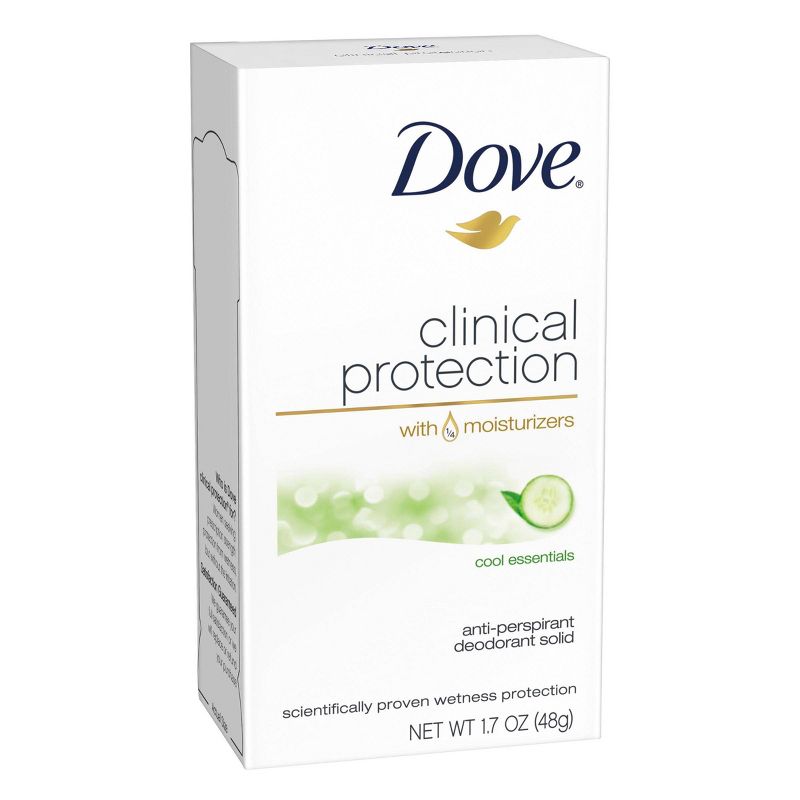 Dove Beauty Clinical Protection Cool Essentials Women&#39;s Antiperspirant &#38; Deodorant Stick - 1.7oz, 4 of 9