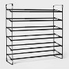 Expandable Shoe Shelf - Room Essentials™: Freestanding Steel Shoe Rack, Holds 30 Pairs, Gray, Closet Organizer - 4 of 4