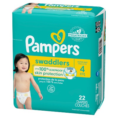 Pampers Swaddlers Soft Sensitive Skin Baby Diapers - 22ct