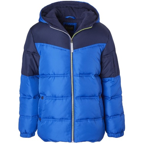 Ixtreme Boys' Colorblock Puffer Jacket Size 10-12, Royal : Target