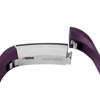 Zodaca TPU Watch Band Compatible with Fitbit Alta and Alta HR, Fitness Tracker Replacement Band for Men and Women, Purple - image 3 of 4