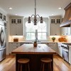Sunset Oriana 3-Light Chandelier, Seeded Glass, Provincial Bronze Finish - 2 of 3