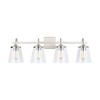 Capital Lighting 4 - Light Vanity in  Brushed Nickel - 3 of 4