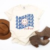 Simply Sage Market America Vibes Stacked Garment Dyed Tee - 2XL - Ivory - 3 of 4