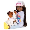 Glitter Girls Jana with Dog Plush Cuddles 14" Doll & Pet Set - 4 of 4