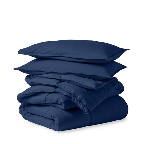 NIP BLUE DOWN ALTERNATIVE KING shops COMFORTER