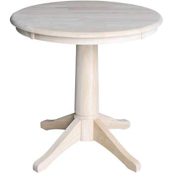 International Concepts 30 inches Round Top Pedestal Table - 28.9 inchesH